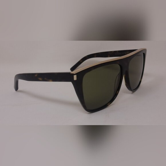 Saint Laurent Sunglasses SL1 Combi 004 Havana Gold Unisex Square Italy 59-13-140 main image 7